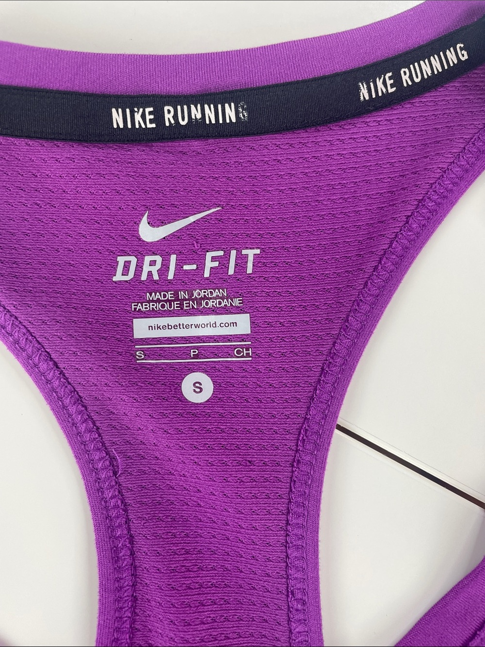 Nike Purple Dri-FIT Racerback Training Tank - Picture 2 of 4